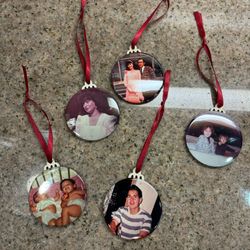 Photo Ornaments. $7/each