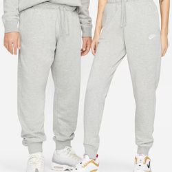 Nike Sportswear Club Fleece Women's Small Mid-Rise Joggers - Gray (DQ5191-063)