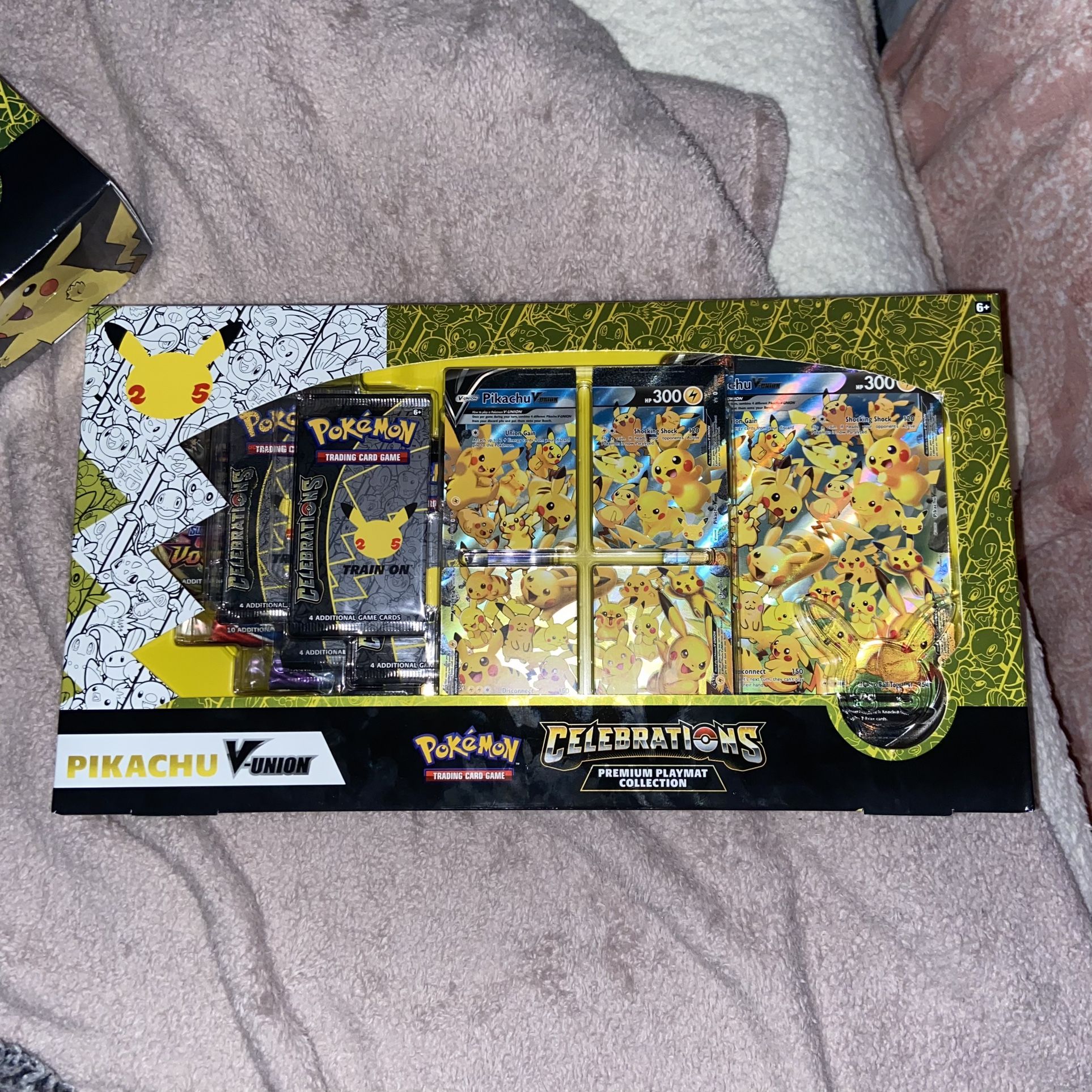 POKEMON 25th ANNIVERSARY LIMITED EDITION PIKACHU BOX
