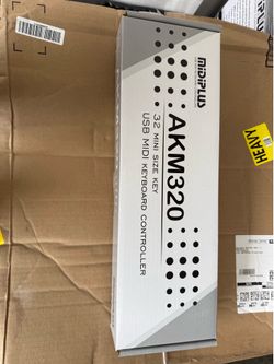 midiplus AKM320 USB Midi Keyboard Controller 32 Mini Size Key