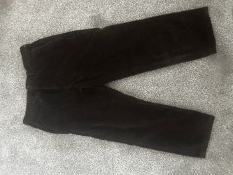 Black Corduroy Pants