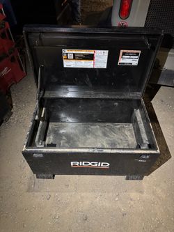 Ridgid tool box