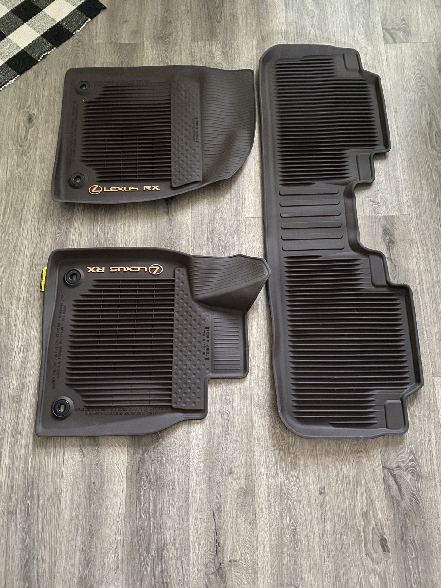 2016 Lexus RX 350 Floor Mats