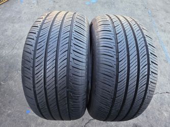 2 USED TIRES HANKOOK 215/55/16