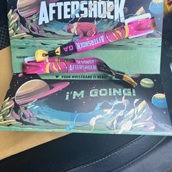 2 Aftershock Wristbands 