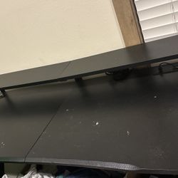 Queen Bed And Study /game Desk 