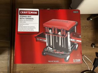 Craftsman Storage Seat with 2 Drawers