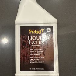 Unopened Liquid Latex Bottle