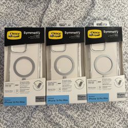 iPhone 16 Promax Otterbox Case And Screen Protector