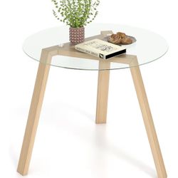 Round Glass Dining Table With Chairs 