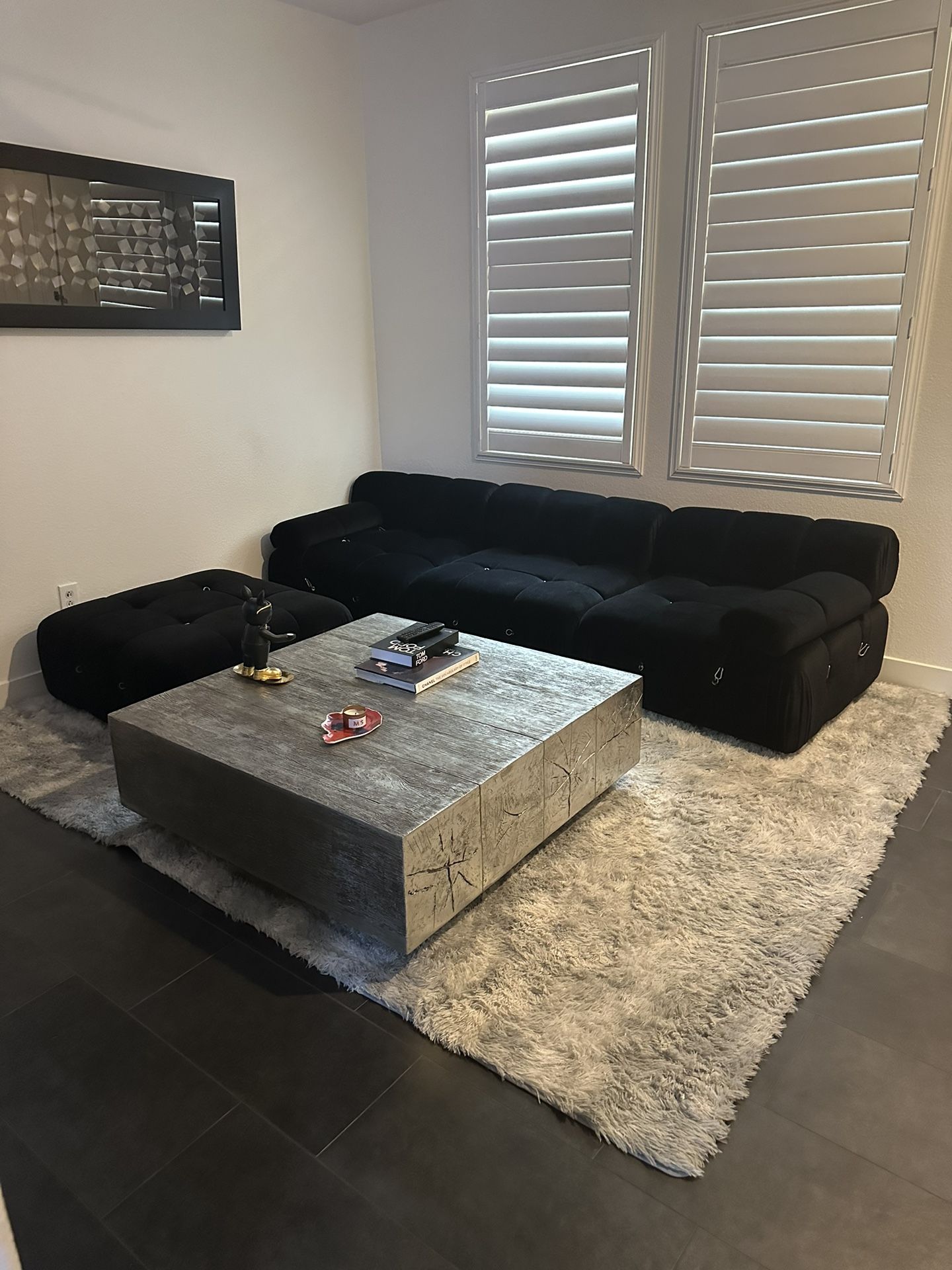 104'' Modern Sectional Sofa- Mario Bellini Inspired