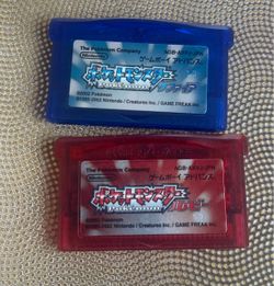 Gameboy Pokemon games