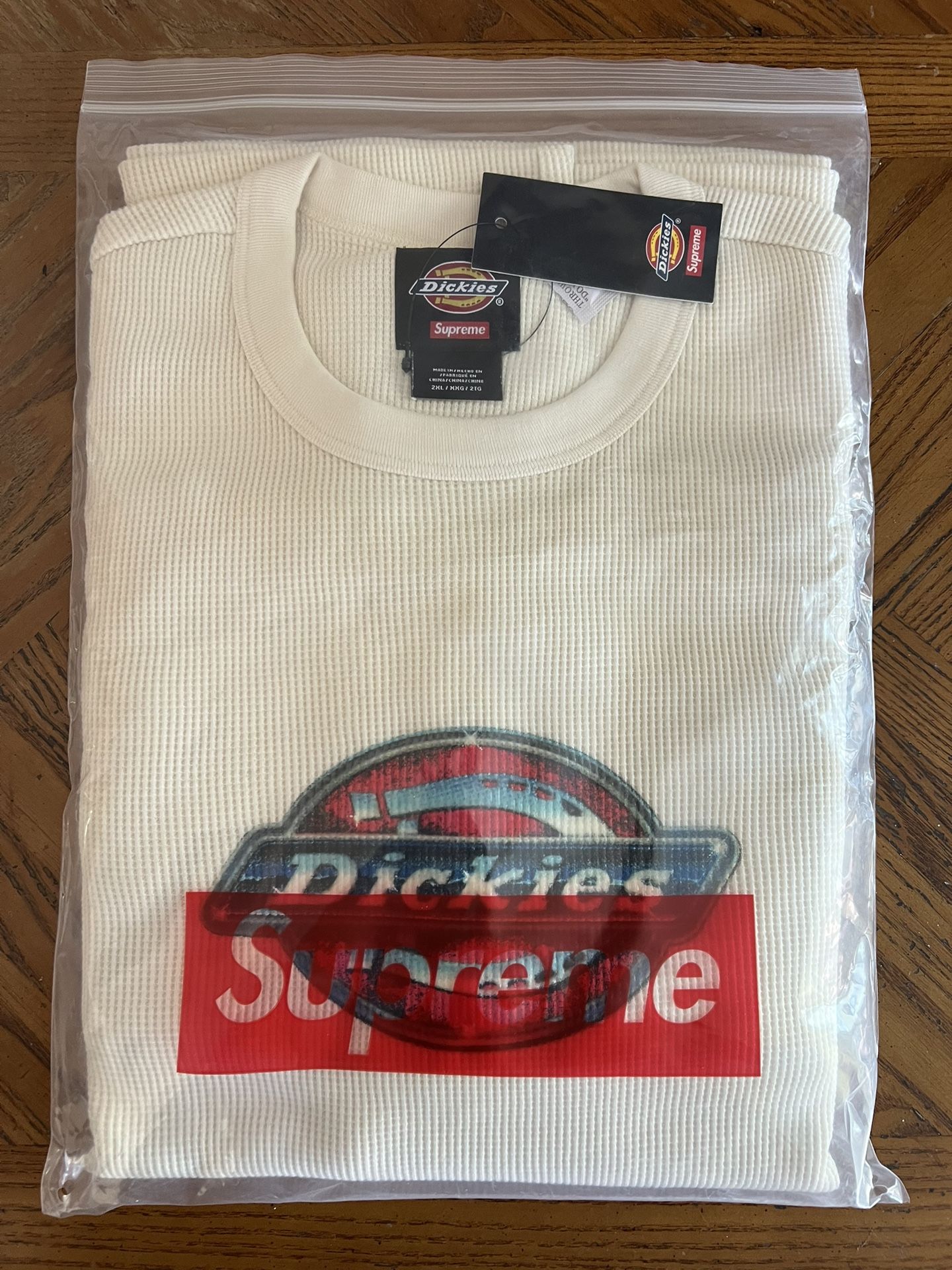 Supreme Dickies Thermal (FW25) White Size XXL