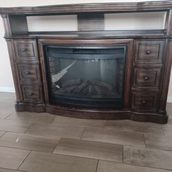 Electric Fireplace 