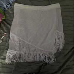 Shein White Bikini Cover-Up