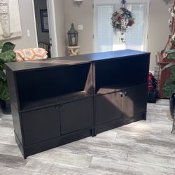 Two Cubby Dressers /Storage Pieces