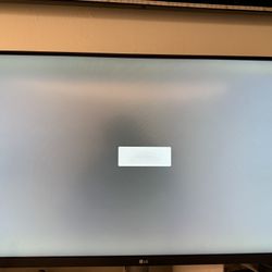 32” LG 4K Monitor 60hz