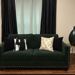 Emerald Green Couch