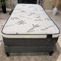 Twin Bed And Box Spring 