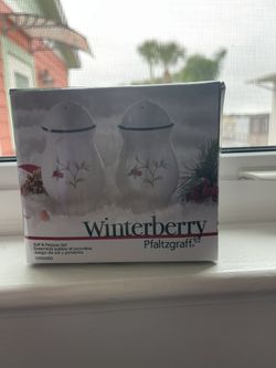 Holiday Salt And Pepper New