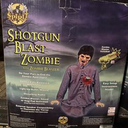 Halloween Shotgun Blast Zombie