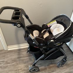 Graco Snugride 35 Lite LX Car Seat & Stroller 