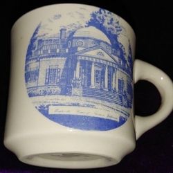 Souvenir Thomas Jefferson coffee cup
