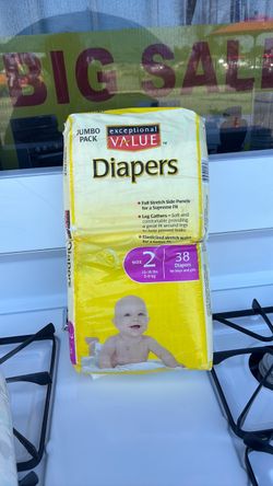Diapers size 2 12/18 lbs
