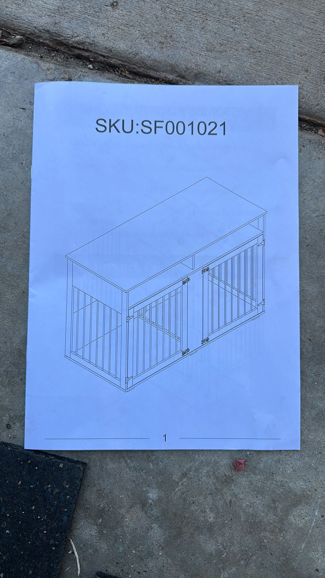 Brand New Dog Cabinet
