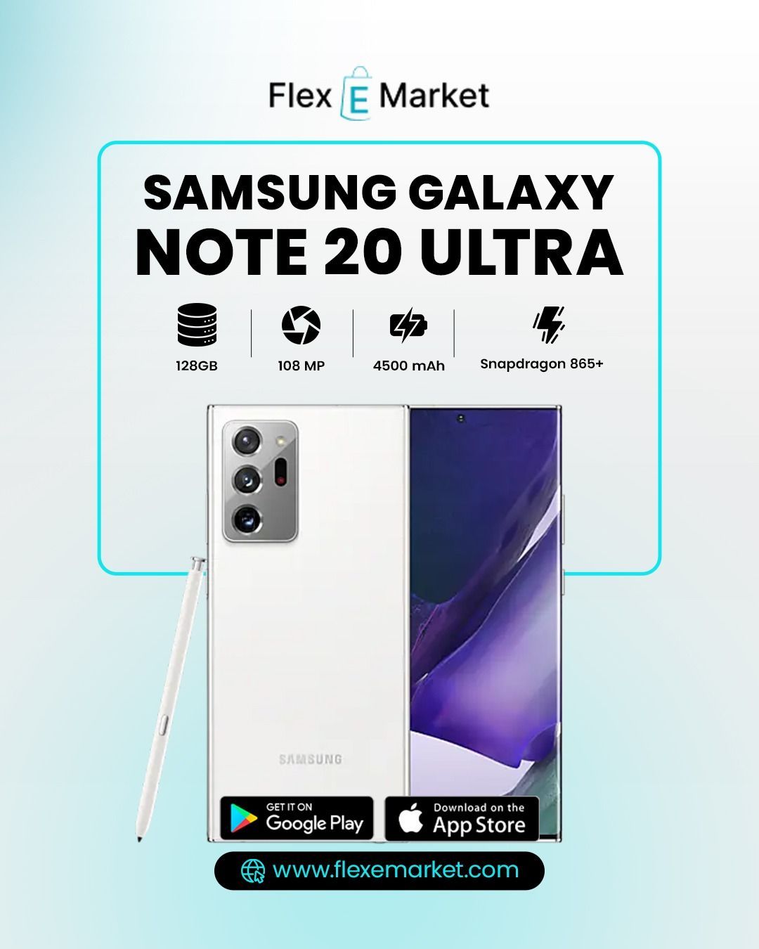 Samsung Galaxy Note 20 Ultra 128GB Unlocked | FlexEmarket Clearance Sale