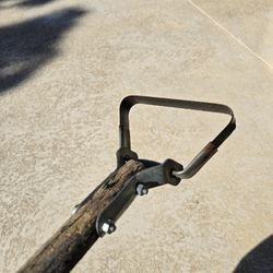 Loop Hoe Steel Blade Yard Tool