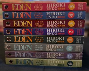 Eden: It's an Endless World! Manga Vol. 1–8 all 1st Printings