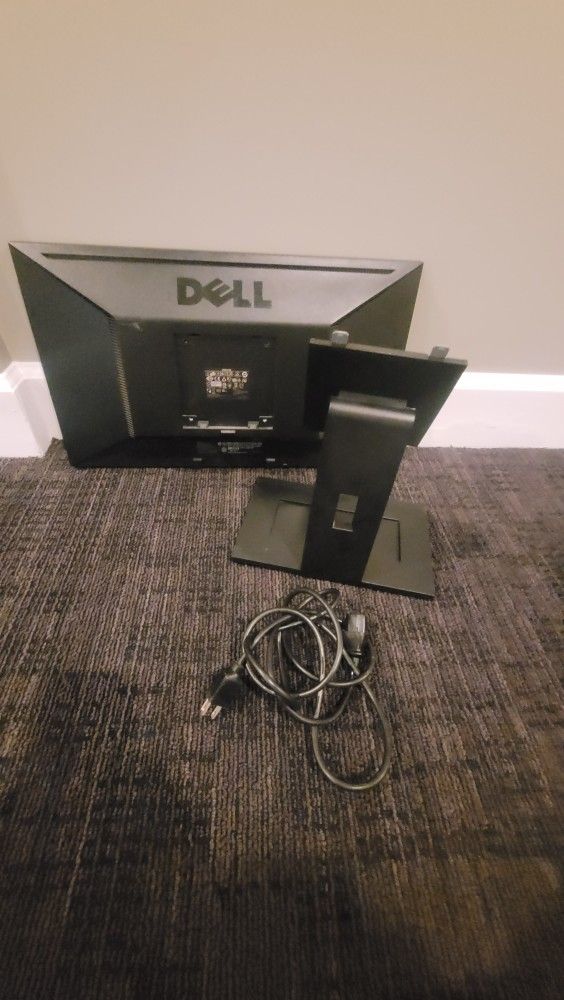 Dell Flat Computer Monitor Scrn With Stand 20" ALL Details In Photos