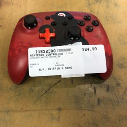 Nintendo Power Wireless Mario Edition Controller