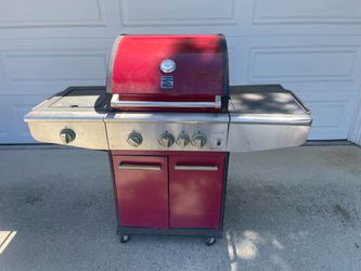 Kenmore elite 4 burner plus rotisserie and side burner
