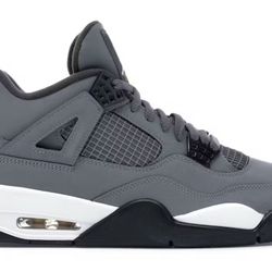 Nike Air Jordan 4 Cool Grey Size 4Y Lightly Used
