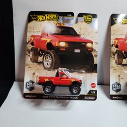 Hot Wheels Premium 1987 Toyota Pickup Truck 