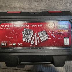 Husky Socket Set 1/4 Drive