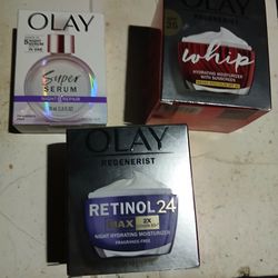 Loreal & Olay Anti Wrinkle Products