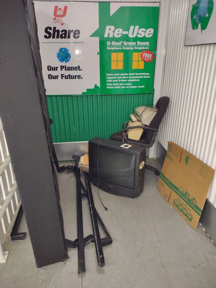 Free. Tv, metal for bed box for mattress, chair, two printers