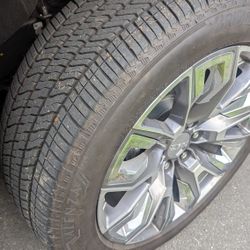 22 In GMC Rims and Tires