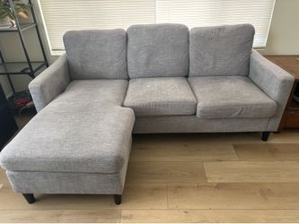 Gray Sectional Sofa $50