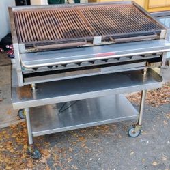 Charbroiler 48" Commercial Magikitchn 10 Burner 