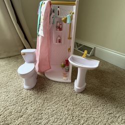 Our Generation Doll Bathroom Set