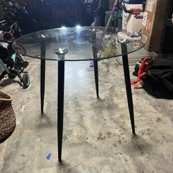 Medium Size Glass Coffee Table