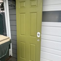 Steel Door 30” X 80”