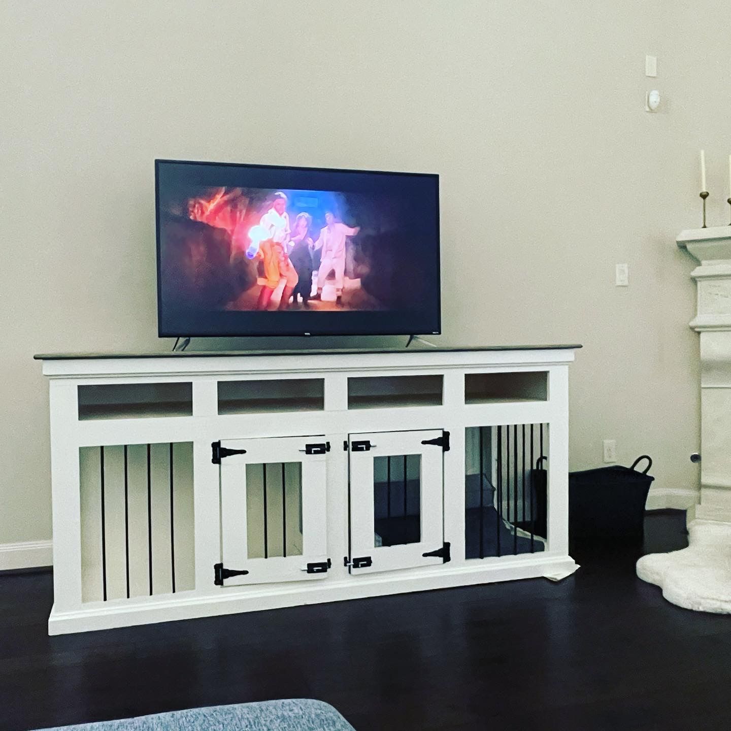 Tv Stand Dog Kennel 