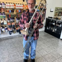 Vintage 1968 King Silversonic 3b Tenor Trombone 