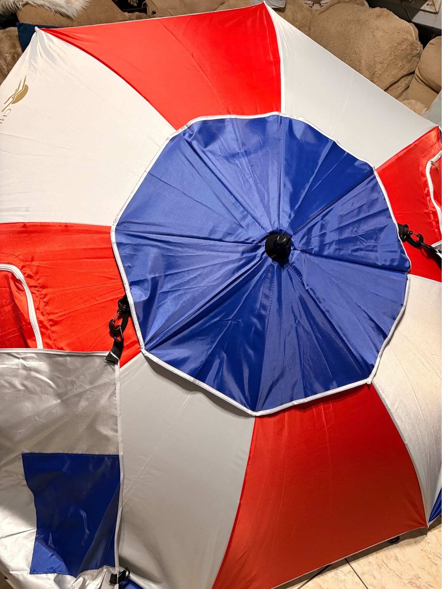 Shoreside Pop Up Beach Umbrella