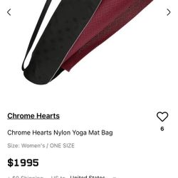 Chrome Hearts Yoga Mat